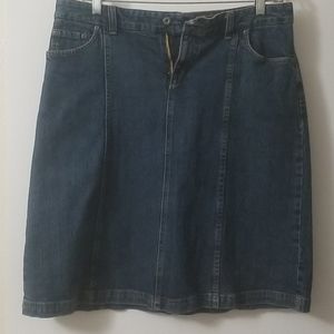 Columbia Jean skirt